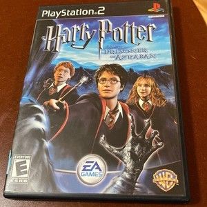 PS2 Harry Potter and the Prisoner of Azkaban game
